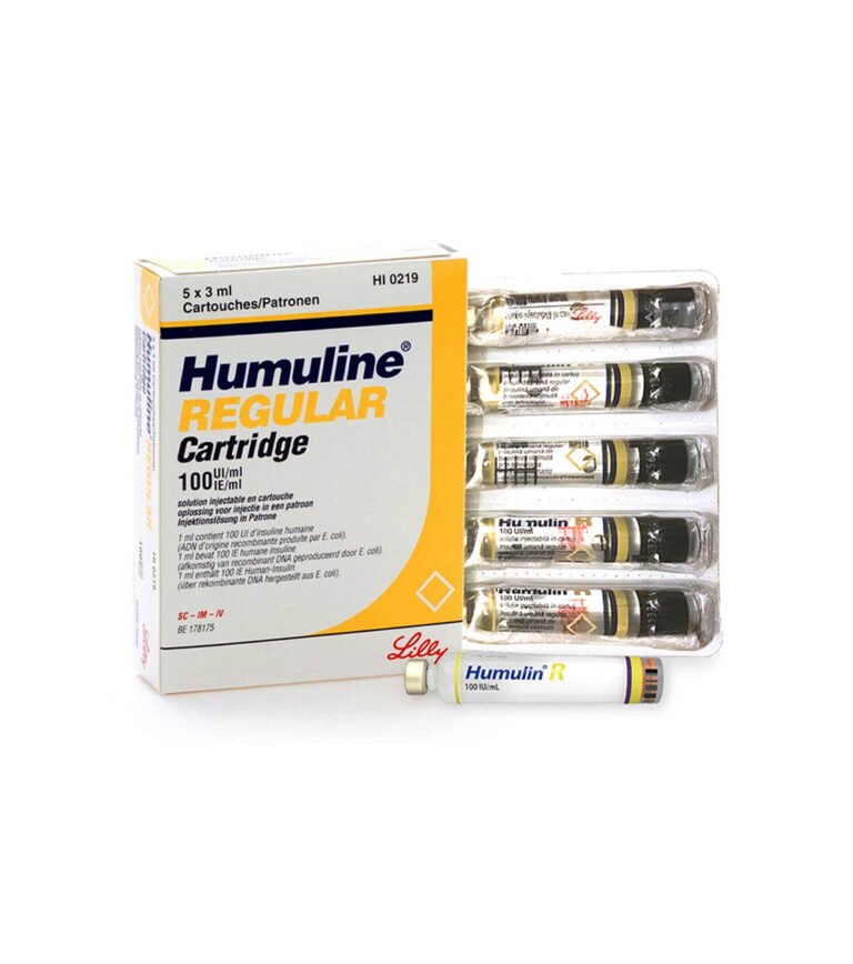 HUMULIN R 100 IU CARTAGES Sukitha Pharmacy Clinic Pvt Ltd