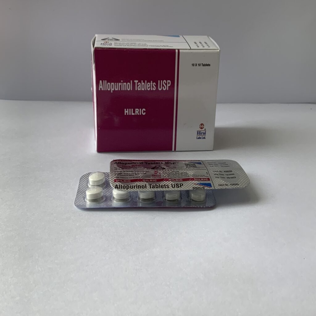 Allopurinol 100mg - Sukitha Pharmacy & Clinic (Pvt) Ltd