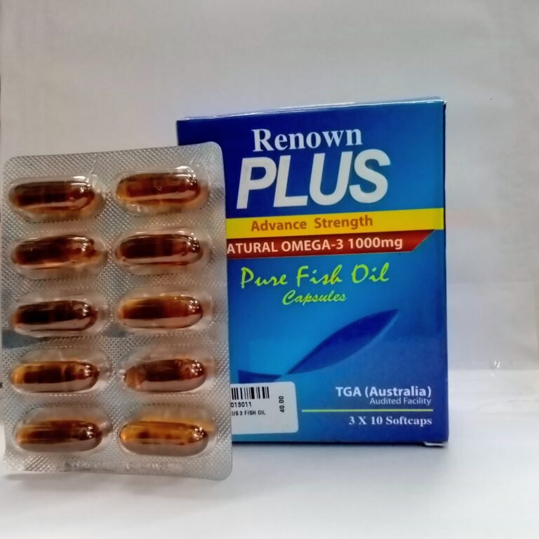 RENOWN PLUS FISH OIL Sukitha Pharmacy & Clinic (Pvt) Ltd