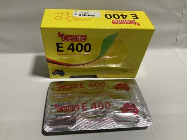 E 400 Vitamin E capsule