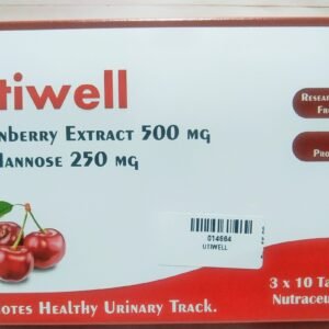 UTIWELL  Promotes Healthy Urinary Track